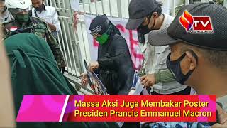 [VIDEO] Umat Islam Segel IFI Milik Kedubes Prancis